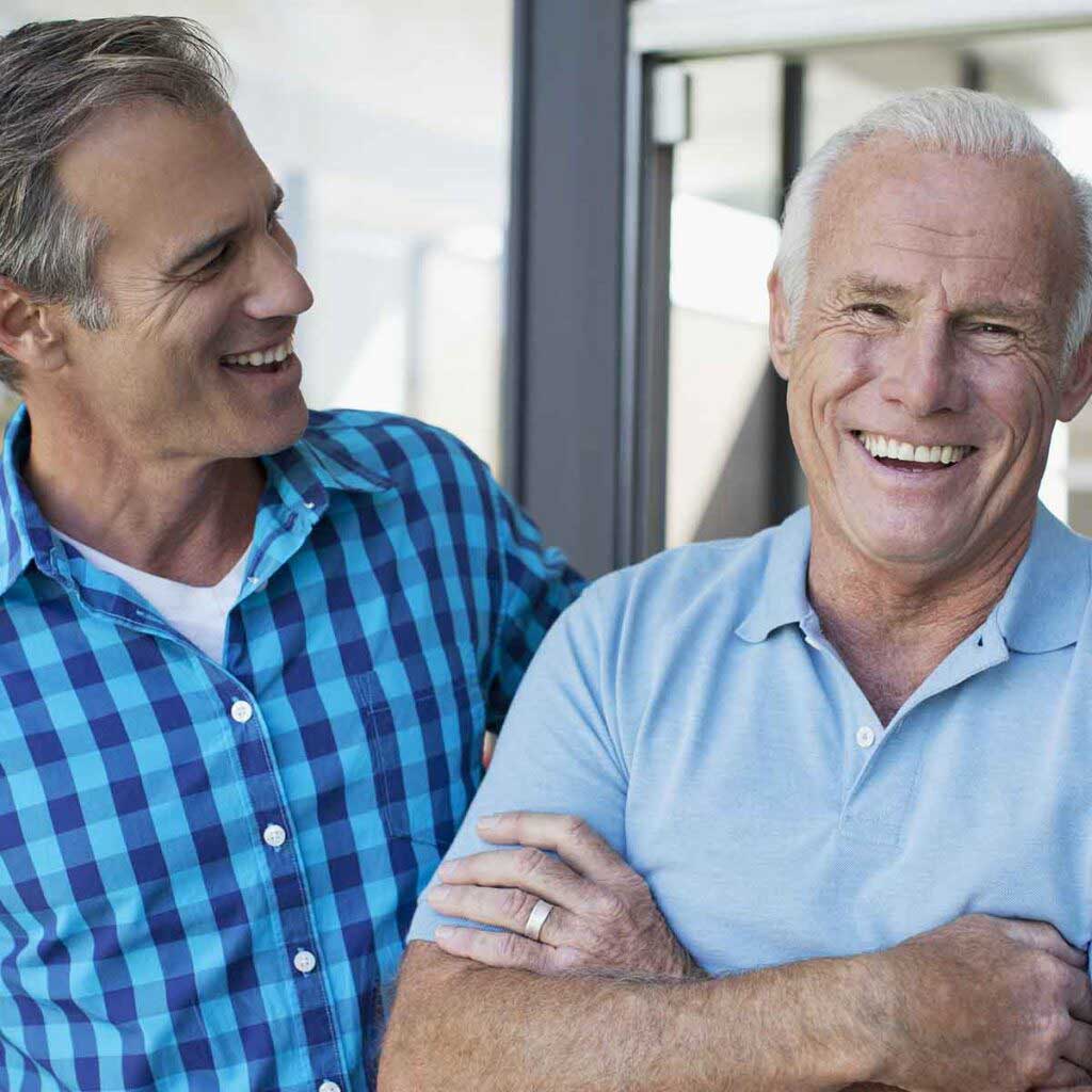 Senior and Son